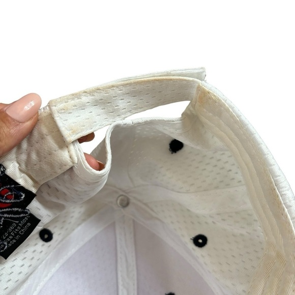 Ford White Navy OSFM Adjustable Baseball Cap Classic  Hat Mesh Embroidered - Picture 8 of 13